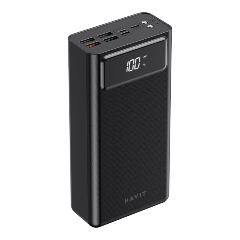 Повербанк Power Bank 40000mAh HAVIT HV-PB56 QC+PD Чорний