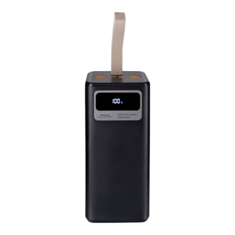 Повербанк Gelius Gross GP-PB309 50000mAh (QC+PD 22.5W/Led) Чорний