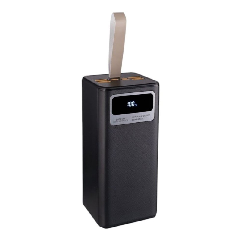 Повербанк Gelius Gross GP-PB309 50000mAh (QC+PD 22.5W/Led) Чорний