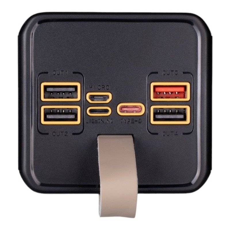 Повербанк Gelius Gross GP-PB309 50000mAh (QC+PD 22.5W/Led) Чорний
