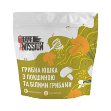 Грибная уха с лапшой и белыми грибами Food Mission