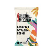 Батончик клюквенно-вишневый Food Mission