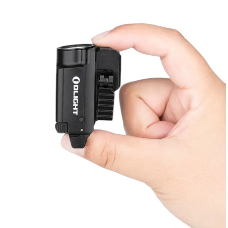 Фонарь с ЛЦВ Olight Baldr Mini black. Зеленый ЛЦВ Черный