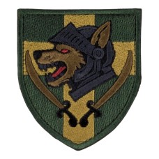 Шеврон 144 ОМБр липучка Олива