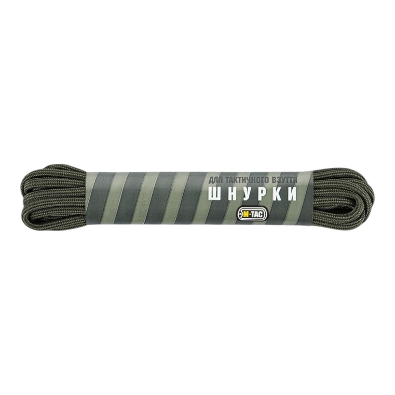 Шнурки M-Tac 135см OD Green тип 3 Олива