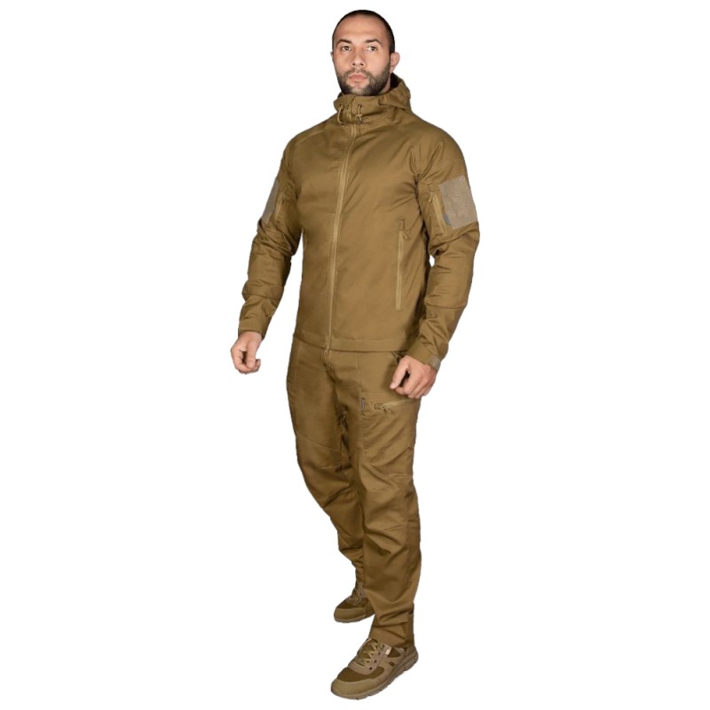 Куртка вітрівка Stalker 3.0 Twill Койот