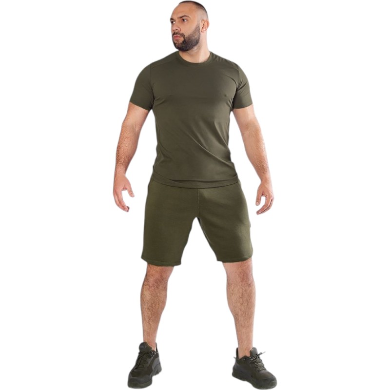 Шорти Camotec FitPro Cotton Темна олива
