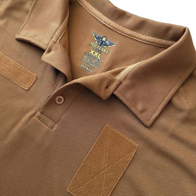 Поло Military CoolPass Pique Койот