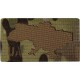 Патч UA (4.5x8cm) Койот MultiCam