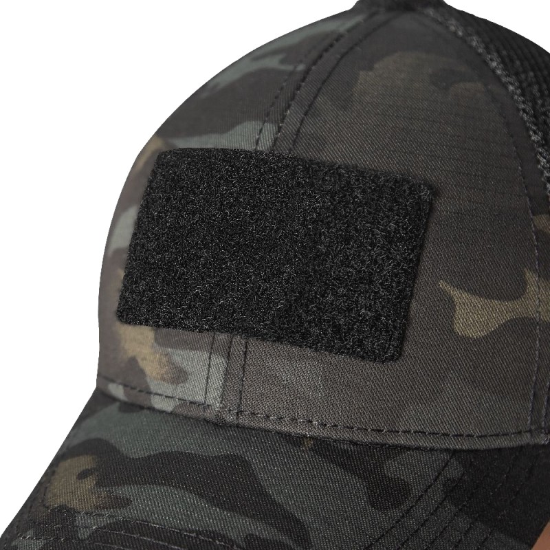 Бейсболка CM Tactic Twill Mesh (з сіткою) MultiCam Black