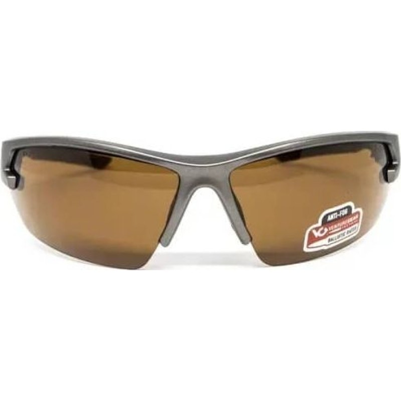 Очки защитные Venture Gear Tactical Semtex 2.0 Tan (bronze) Anti-Fog, коричневые оправы песок Тан
