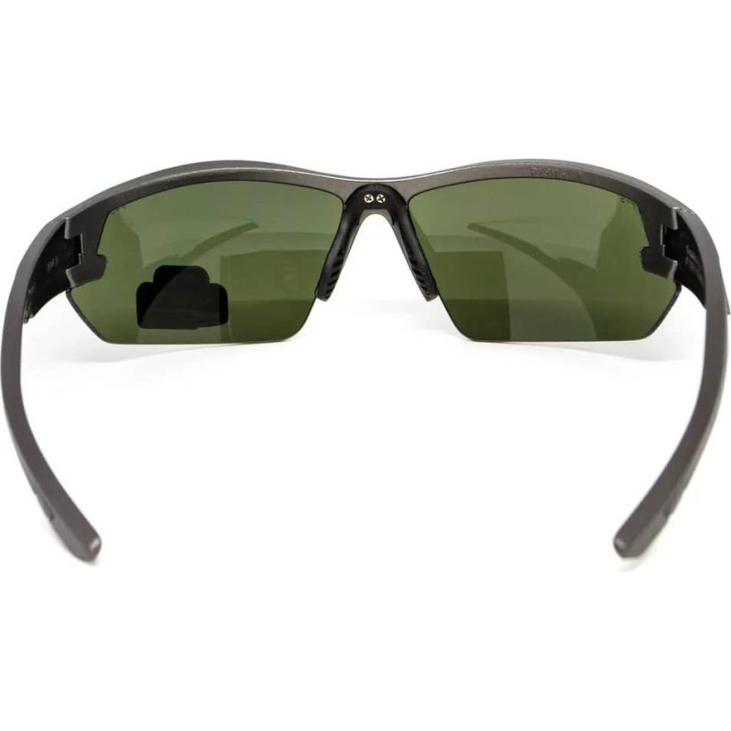 Окуляри захисні Venture Gear Tactical Semtex 2.0 Gun Metal (forest gray) Anti-Fog, оправа металік Сірий