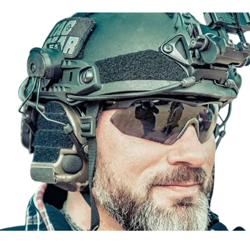 Очки баллистические Swiss Eye Nighthawk (3 комплекта линз) с кейсом Черный