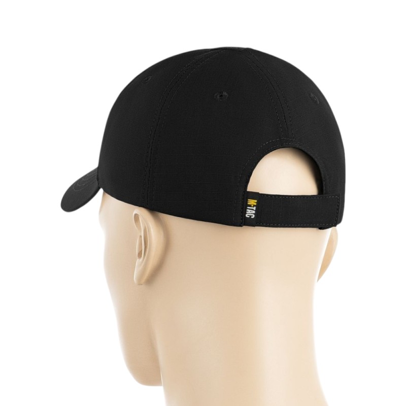 Бейсболка тактична M-TAC Elite Flex Rip-Stop Чорний