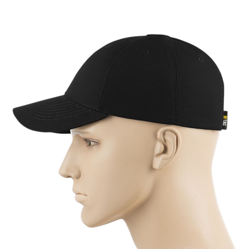 Бейсболка тактична M-TAC Elite Flex Rip-Stop Чорний