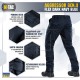 Штани M-Tac Aggressor Gen.II Flex Dark Navy Blue Темно синій