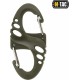 Карабін пластиковий M-TAC S-Hook (50 мм) Олива