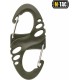 Карабін пластиковий M-TAC S-Hook (50 мм) Олива