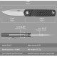 Нож складной Firebird FH927-CF Черный
