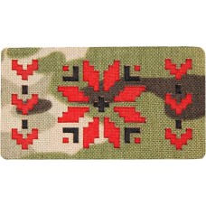Патч Вышиванка (4,5x8cm) MultiCam
