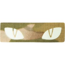Патч Глаза кота (2.5x8cm) люминистент MultiCam