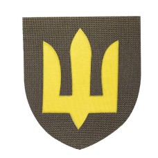 Шеврон "Сухопутные войска" липучка (Camotec) Желтый