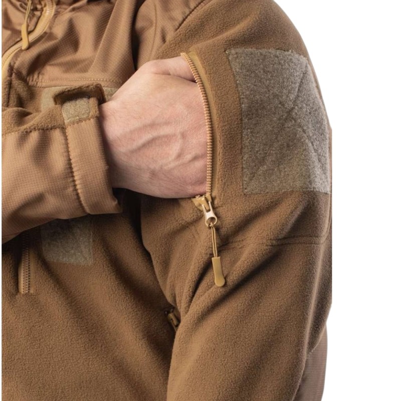 Кофта Military Fleece з сітчастою підкладкою Койот