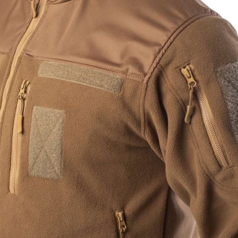 Кофта Military Fleece з сітчастою підкладкою Койот