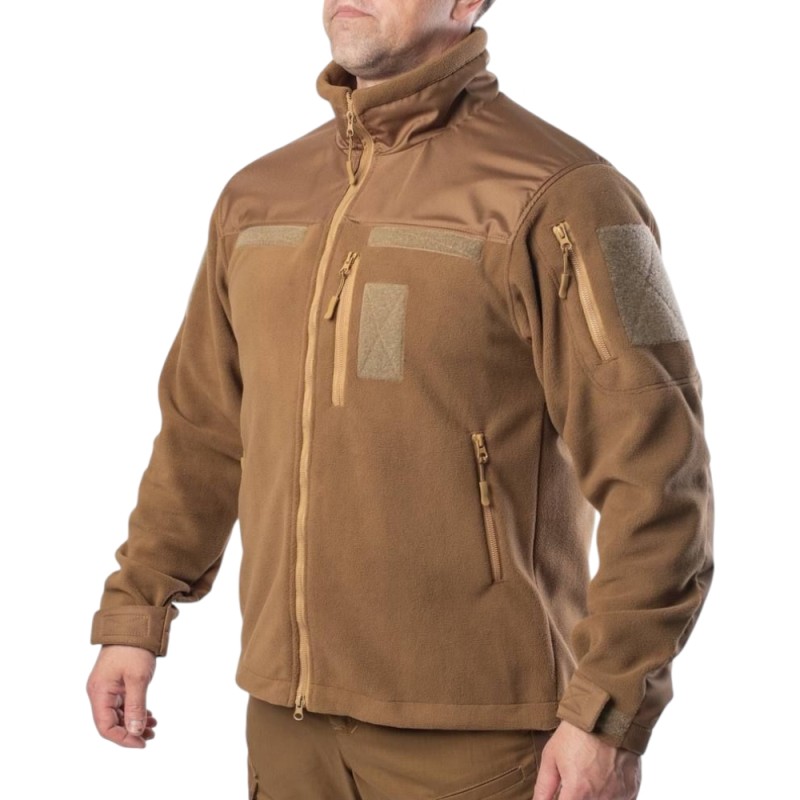 Кофта Military Fleece з сітчастою підкладкою Койот