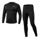 Термобілизна Undolini Fleece Чорний