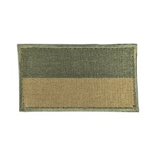 Нашивка (прапорець України, липучка, 9*5 см) Олива