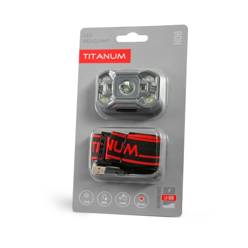 Ліхтар на голову Titanum TLF-H08 (110Lm)
