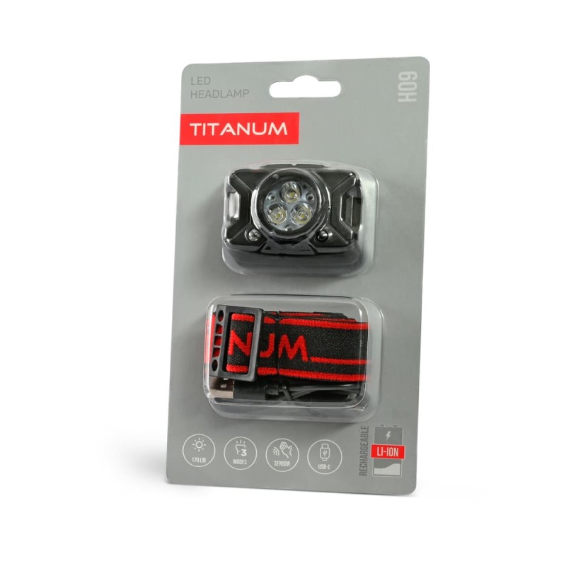 Ліхтар на голову Titanum TLF-H09 (170Lm)