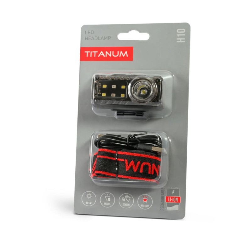 Ліхтар на голову Titanum TLF-H10 (80Lm)