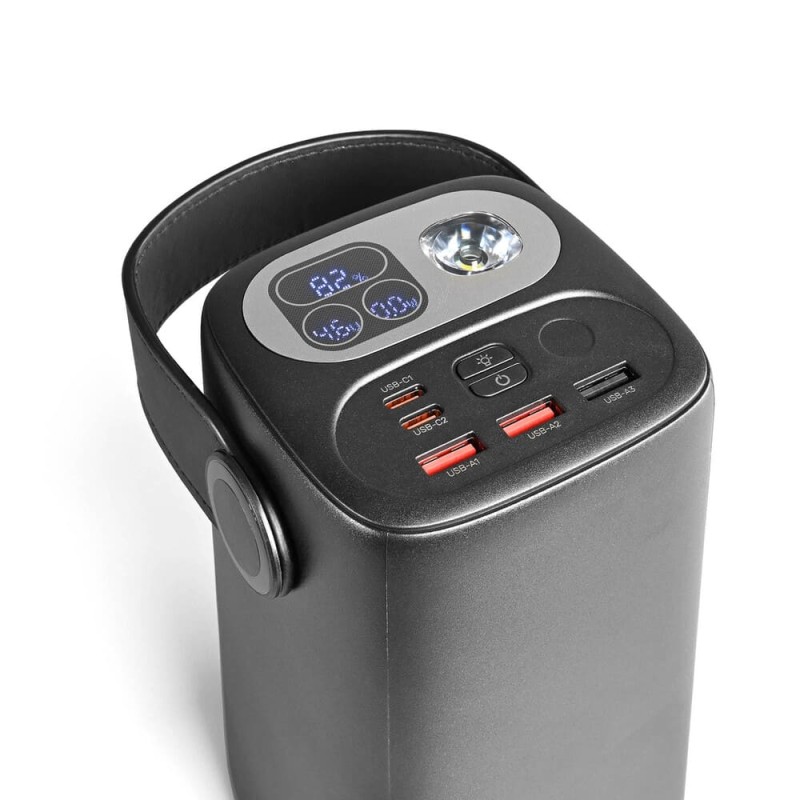 Батарея Power Bank 60000mAh TITANUM WC60 PD100W Black