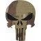 Патч "Punisher" (6х8см) липучка (Camotec) MultiCam