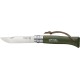 Ніж складний Opinel №8 Trekking (VRI) Зелений