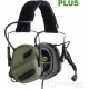 Наушники активные Earmor M32 Plus (M32-FG Plus) Green с гарнитурой
