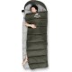 Спальник с капюшоном Naturehike U250S NH20MSD07, (0°C), левый Зеленый