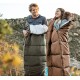 Спальник с капюшоном Naturehike U250S NH20MSD07, (0°C), левый Зеленый
