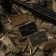 Патч нашивка AR-15 Velcro/PVC Black