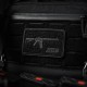 Патч нашивка AR-15 Velcro/PVC Black