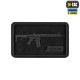 Патч нашивка AR-15 Velcro/PVC Black