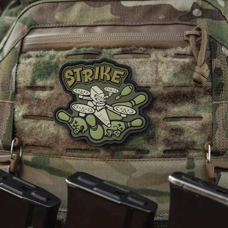 Патч нашивка Strike (PVC) Олива