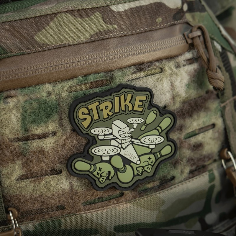 Патч нашивка Strike (PVC) Олива