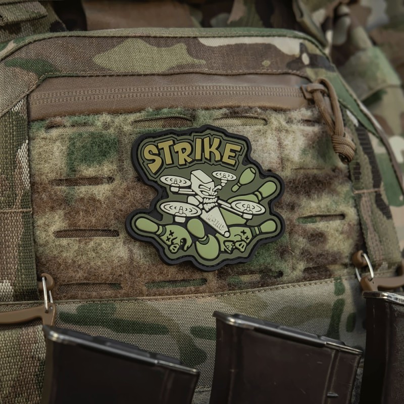 Патч нашивка Strike (PVC) Олива