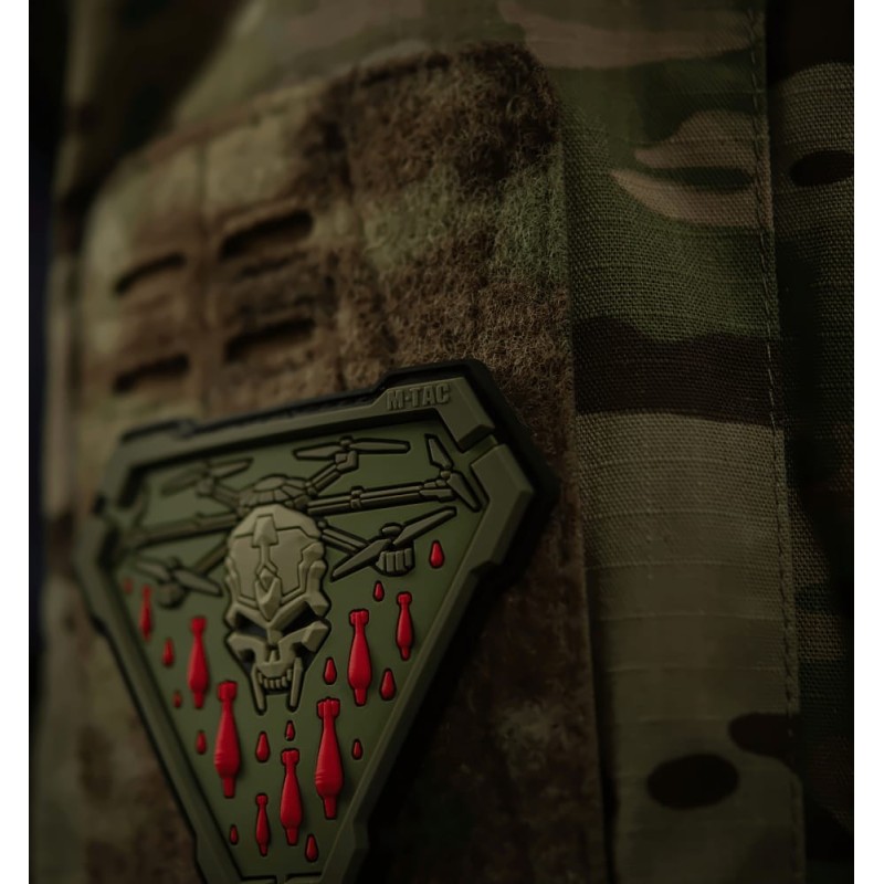 Патч нашивка Vampir PVC Olive Олива