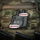 Патч нашивка Підльотне 30 (PVC) Grey Сірий