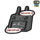 Патч нашивка Підльотне 30 (PVC) Grey Сірий