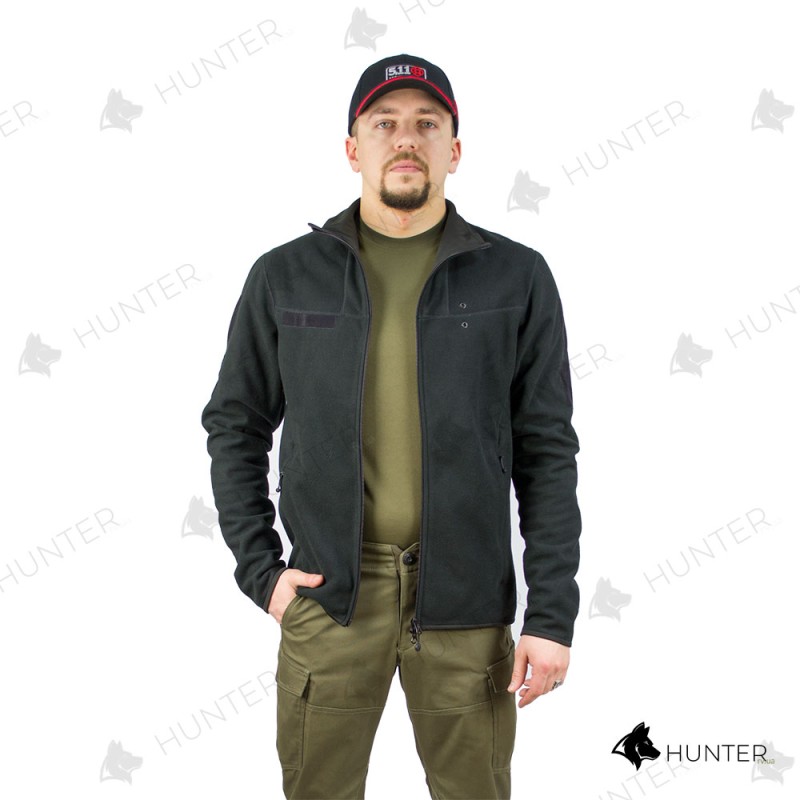Кофта флісова Windstoper | Camo-tec Чорний